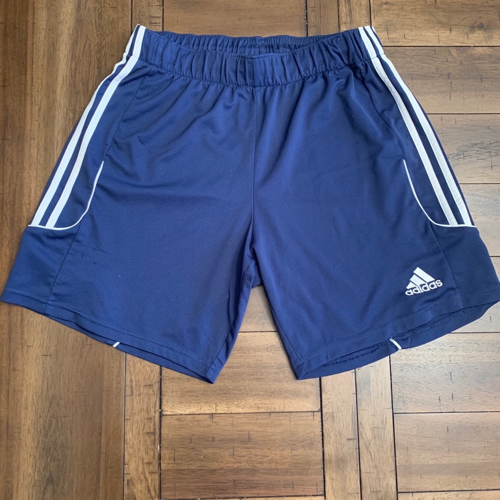 Adidas Blue Athletic Shorts